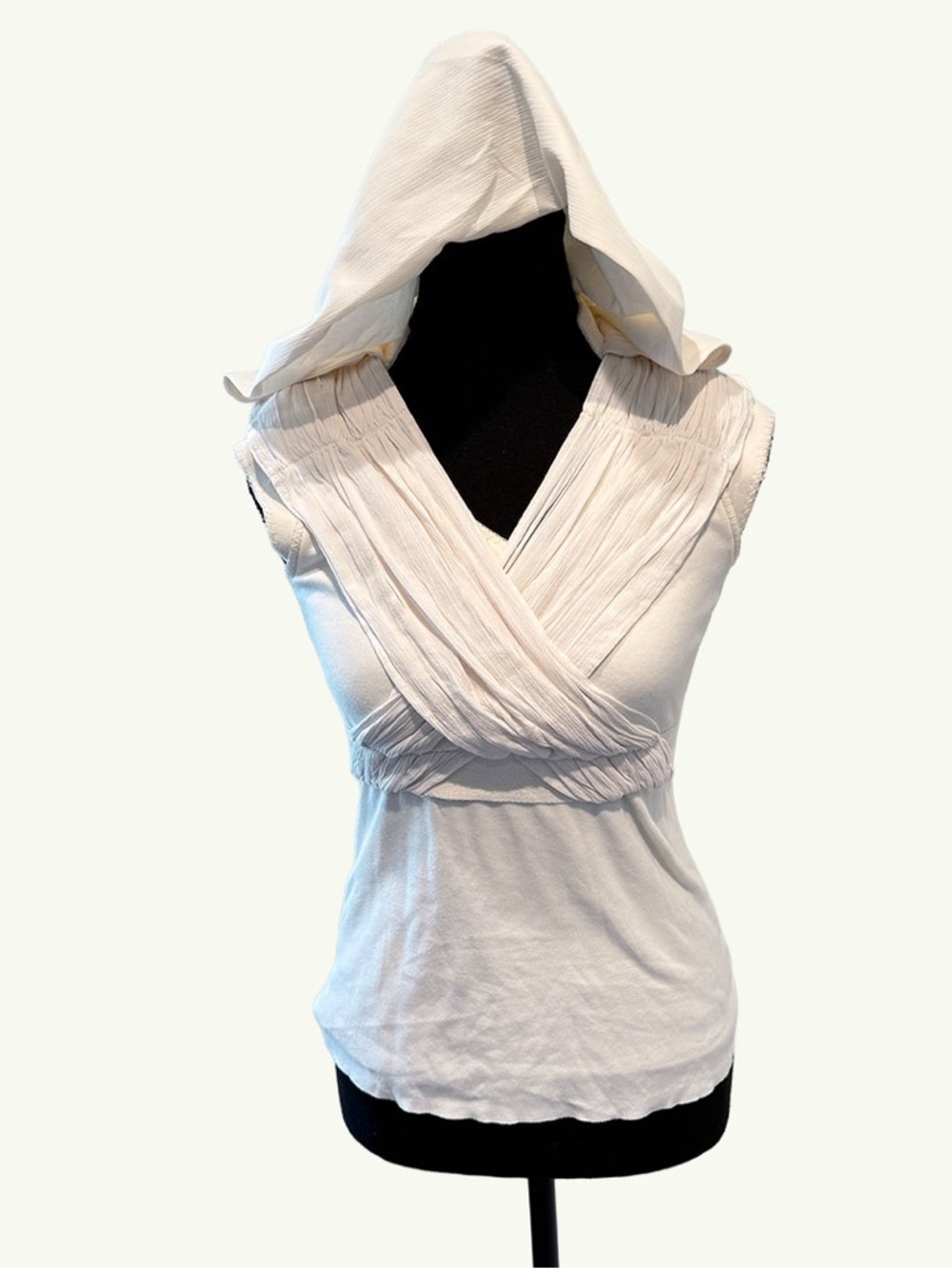 Star Wars Rey Costume Top Galaxy’s Edge Disney Cream Youth L Women XS